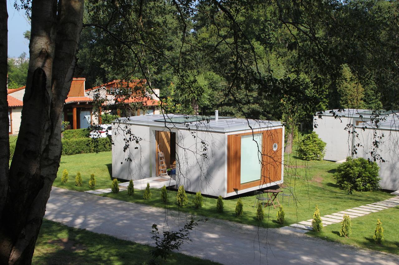 Bungalow Camping Los Manzanos Санта-Круз-де-Олейрос Екстер'єр фото