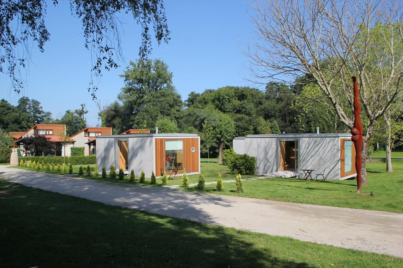 Bungalow Camping Los Manzanos Санта-Круз-де-Олейрос Екстер'єр фото