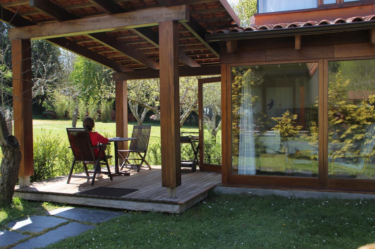 Bungalow Camping Los Manzanos Санта-Круз-де-Олейрос Екстер'єр фото